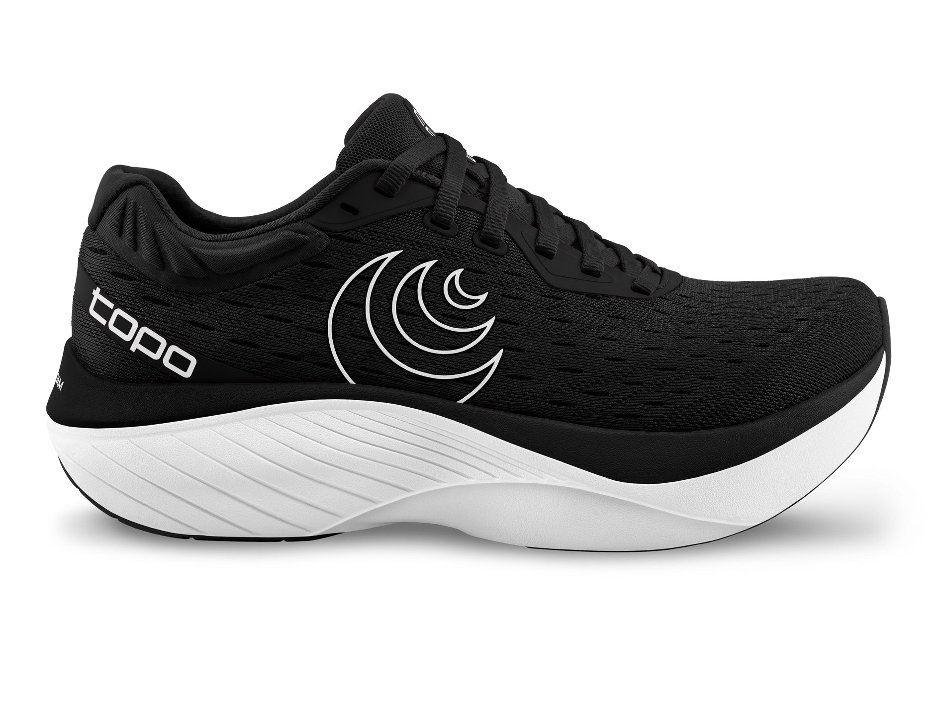 Women's Running Shoes - Lightweight & Breathable Atmos Sneakers (Black/White) for Jogging, Gym Workouts & Casual Wear