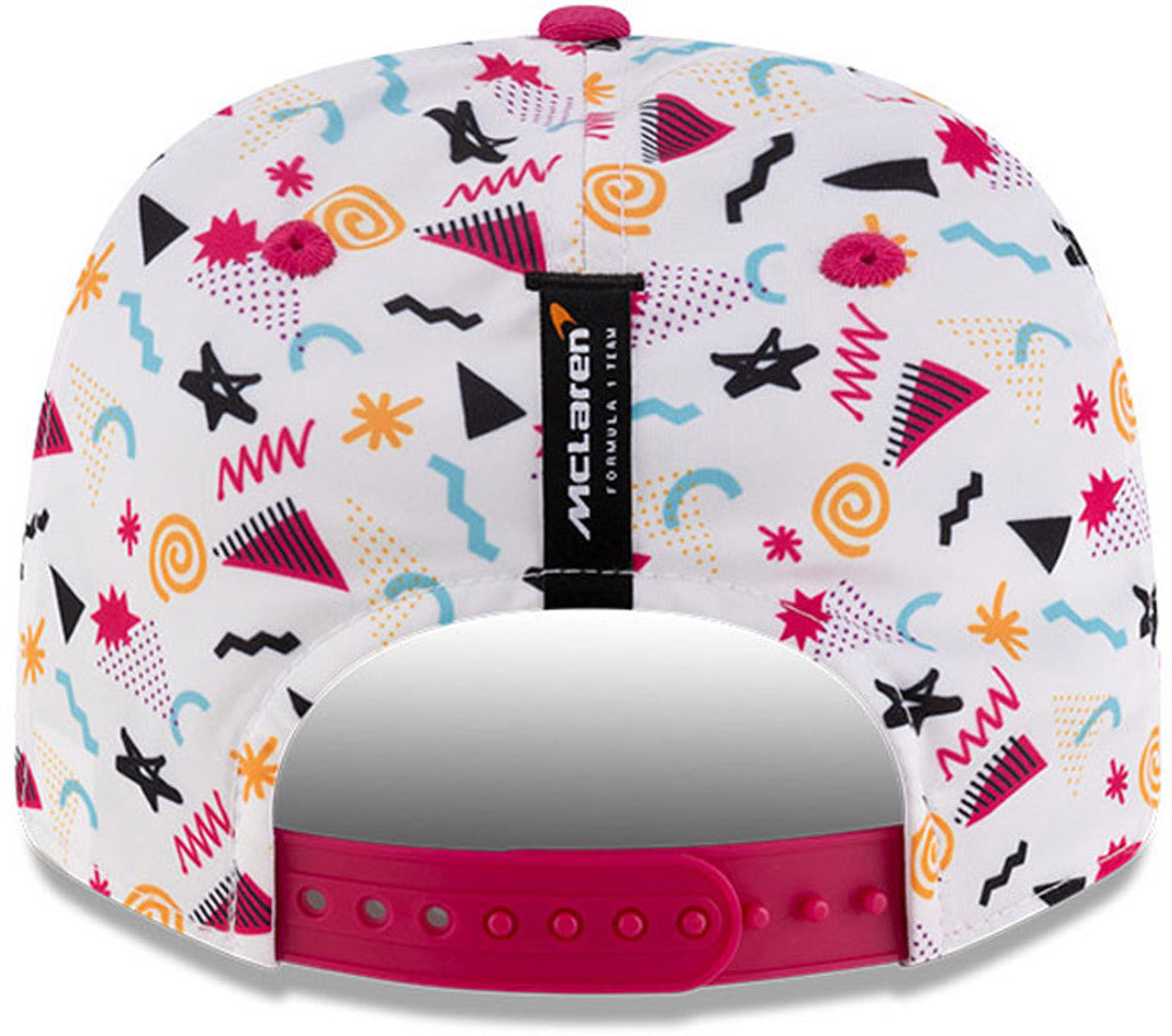 McLaren F1 New Era 9Seventy Lando Norris Miami GP Stretch Snapback Driver Cap - Official F1 Racing Hat for Men, Stylish Baseball Cap for Motorsport Fans - Perfect for Grand Prix Events, Car Racing & Streetwear Fashion