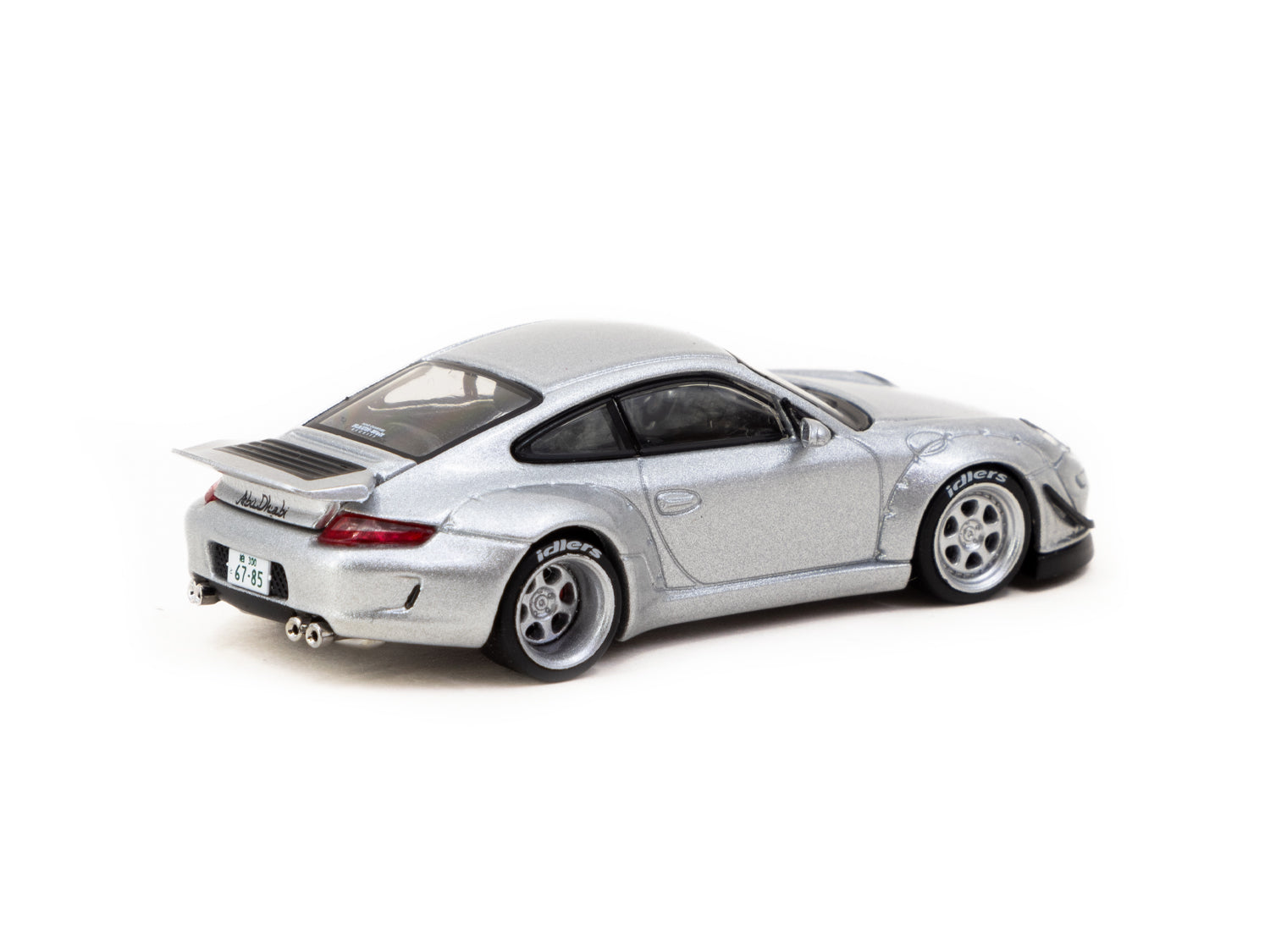 Tarmac Works 1/64 Scale RWB Porsche 997 Abu Dhabi Edition Diecast Model Car - Perfect for Collectors, Display & Racing Scenes