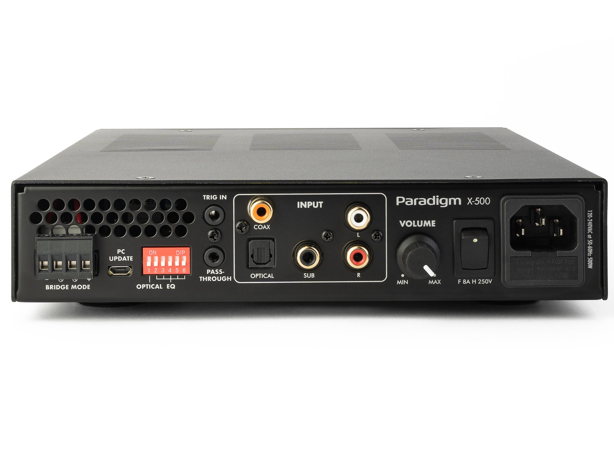 Paradigm X 500 Integrated Stereo Amplifier - High-Fidelity Audio for Home Theater & Music Listening