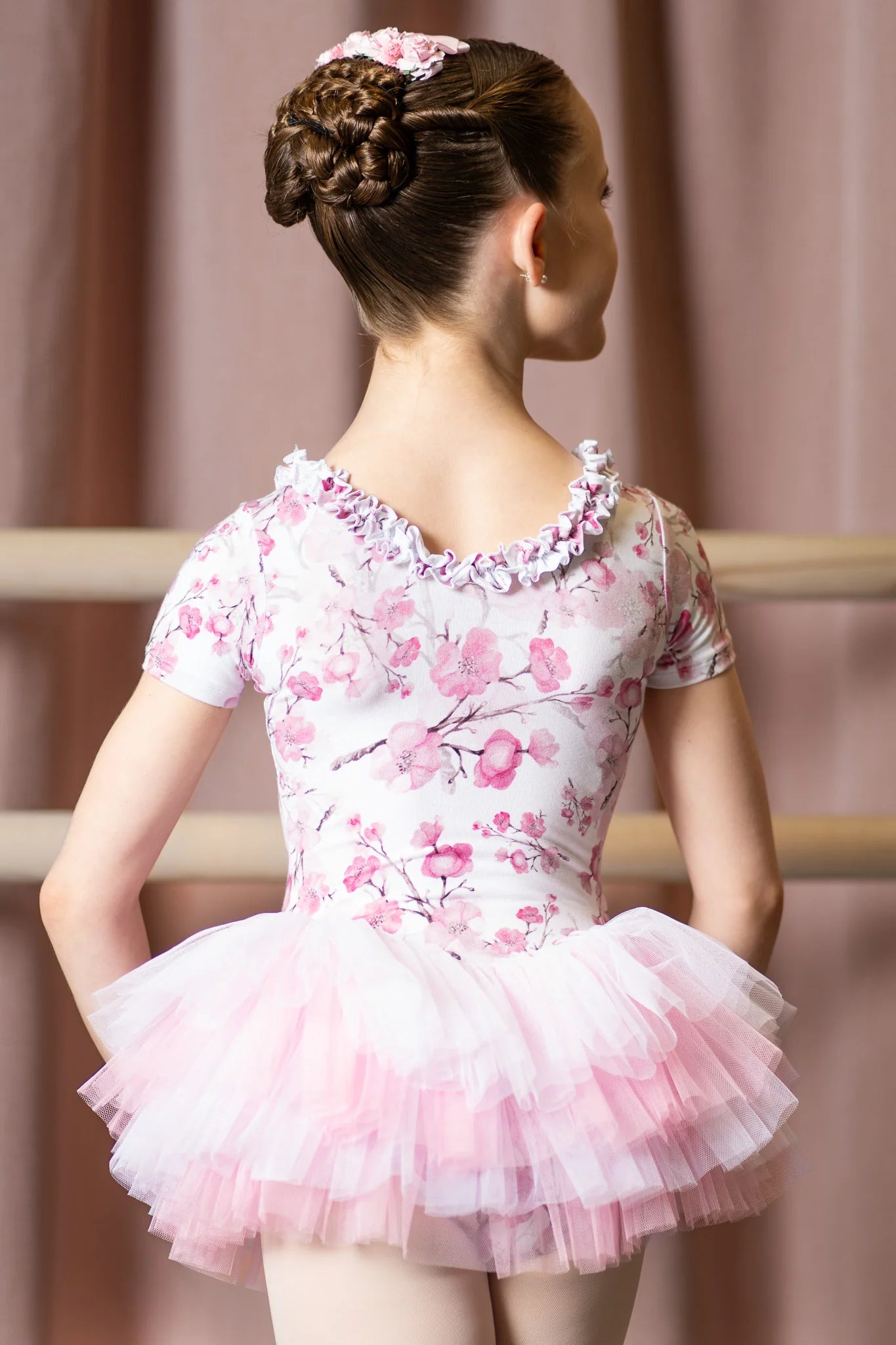 Sylvie Pink Tutu Dress for Girls - Elegant Ballet Skirt for Dance Recitals, Birthday Parties & Photo Shoots