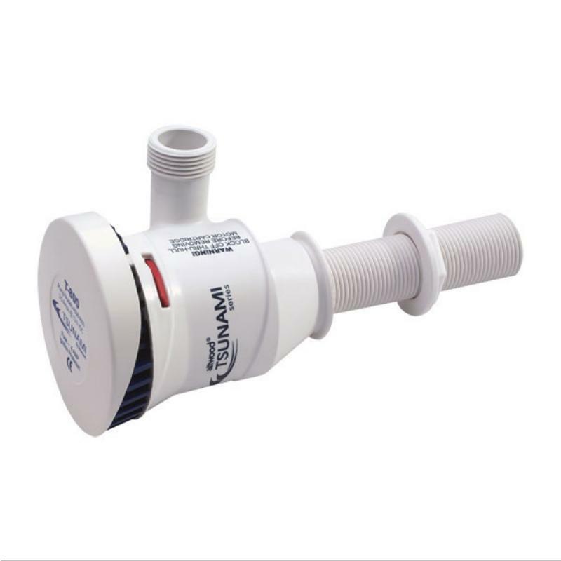 Attwood Tsunami Aerator Pump MK2 - 500GPH, 800GPH, 1200GPH Livewell & Bait Pump for Boats, Kayaks, Fishing - Oxygenates Water for Healthier Fish