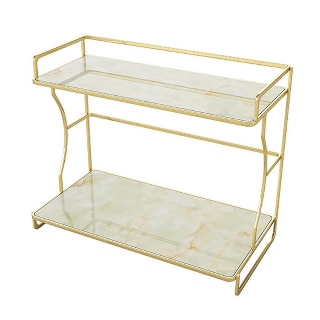 White Multifunctional Storage Tray Shelf - Bedroom, Kitchen, Bathroom Organizer for Makeup, Jewelry & Essentials | Durable Countertop & Dresser Display Rack (One Size) - Perfect for Vanity, Closet & Home Decor Organization