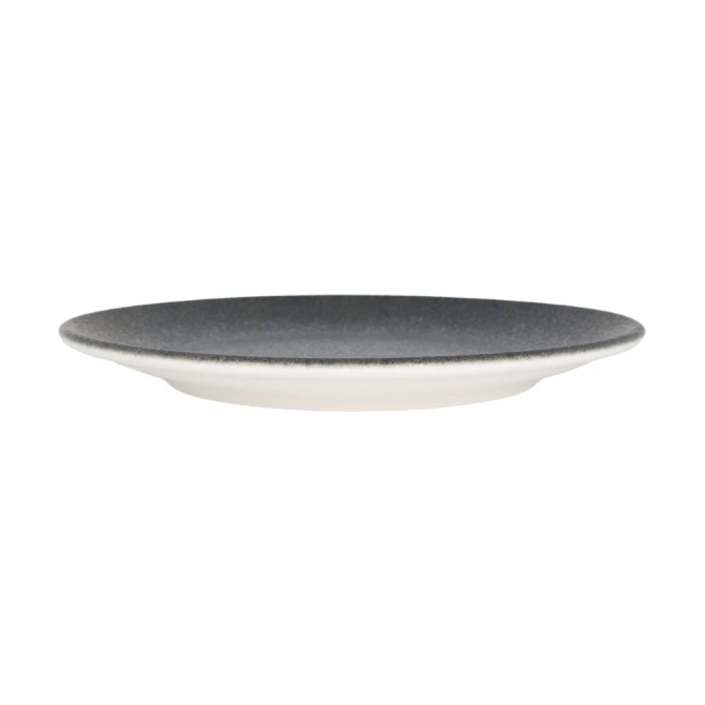 Bonna Vega 8.25 Inch Round Porcelain Dinner Plate - Elegant White Ceramic Flat Plate for Restaurants, Weddings & Home Dining | Dishwasher & Microwave Safe