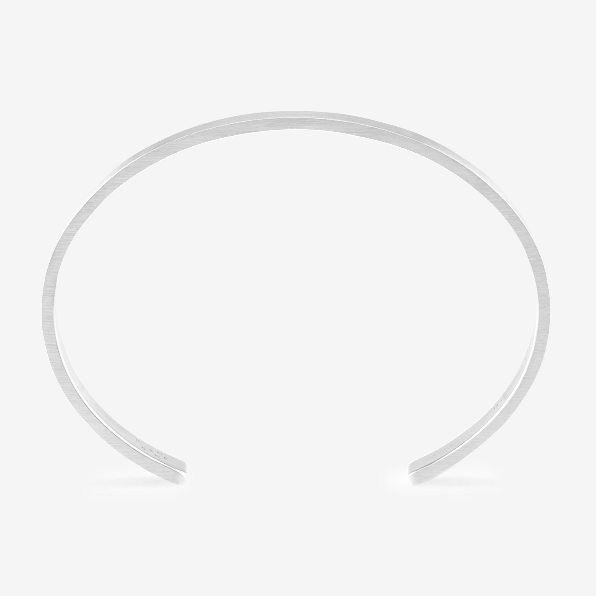 21g Brushed Sterling Silver Ribbon Bracelet for Women - Elegant Dainty Jewelry Gift for Birthday, Anniversary & Special Occasions