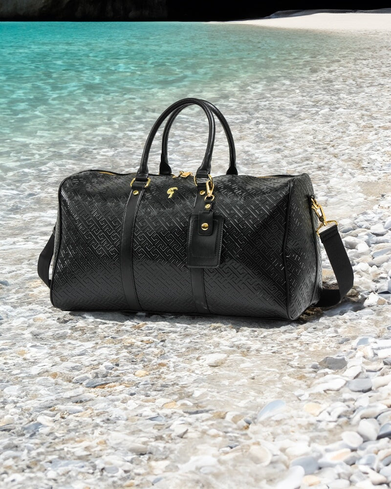 Tucann Carryall Onyx Black - Stylish & Durable Tote Bag for Women, Work, Travel & Everyday Use