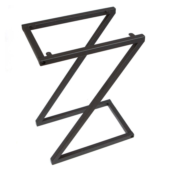 Z C Shape Side Table Base - SS014 Set of 1 - Modern End Table Legs for Living Room, Bedroom & Office Furniture