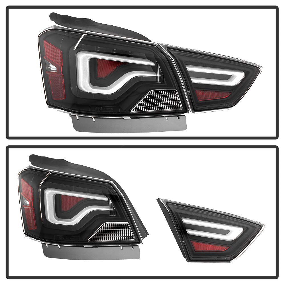 2014-2018 Chevy Impala LED Tail Lights - High Brightness Rear Brake Light Bar for Enhanced Safety & Style | Perfect for Night Driving & Car Customization