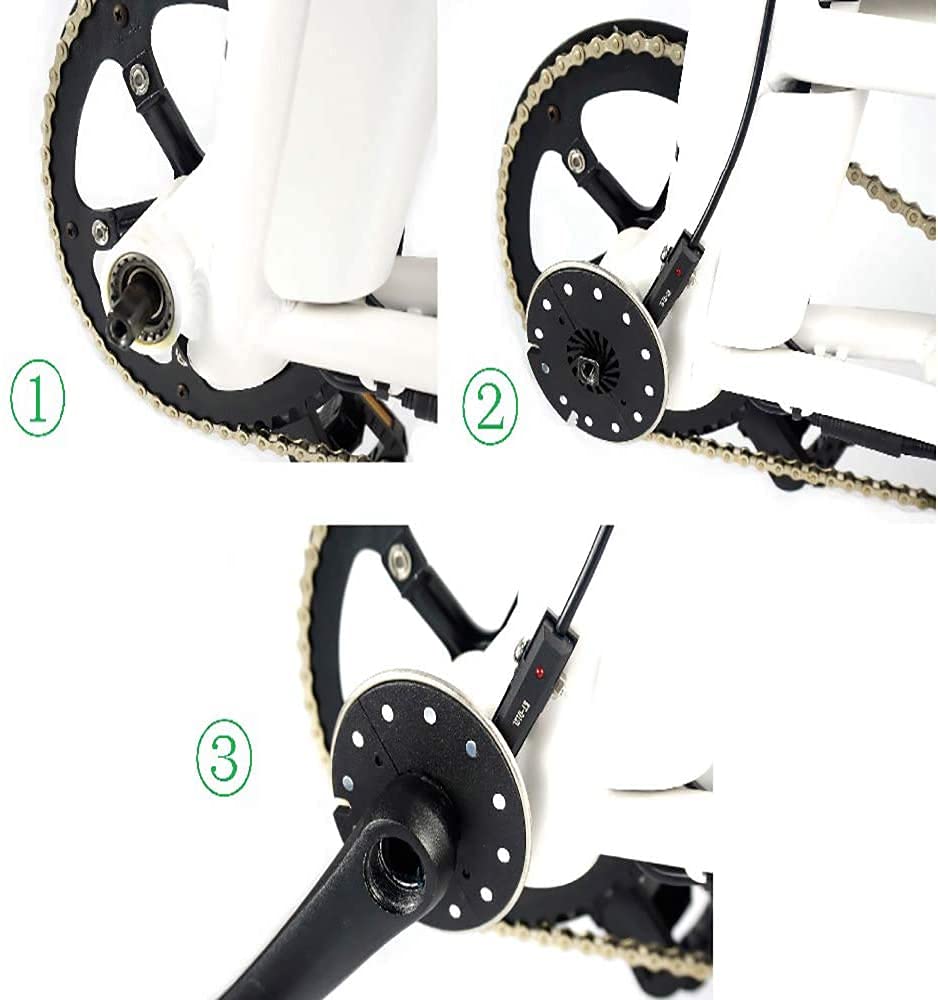 KT-D12L 12 Magnets E-Bike PAS System - Waterproof Electric Bicycle Speed Sensor with Pedal Assist - Perfect for E-Bike Conversion & Commuting