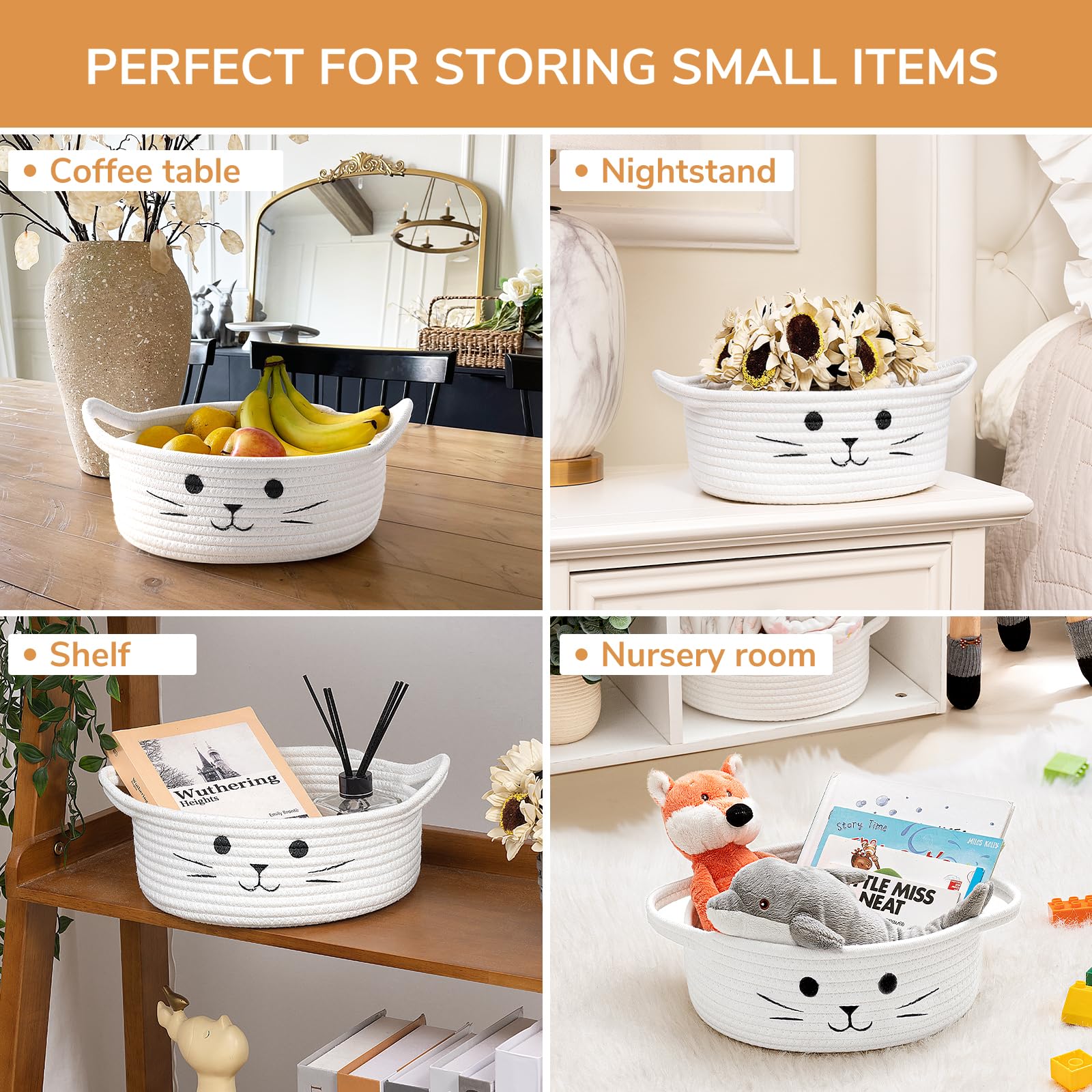 Goodpick Large Storage Basket for Blankets, Toys & Baby Laundry - Nursery & Home Organizer