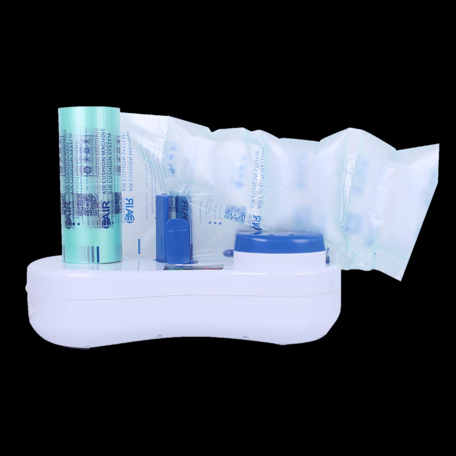 EONE EA150B Portable Air Cushion Machine - Air Pillow Maker for Packaging with 1 Roll Test Film Included | Inflatable Protective Packaging for Shipping, Moving & E-commerce