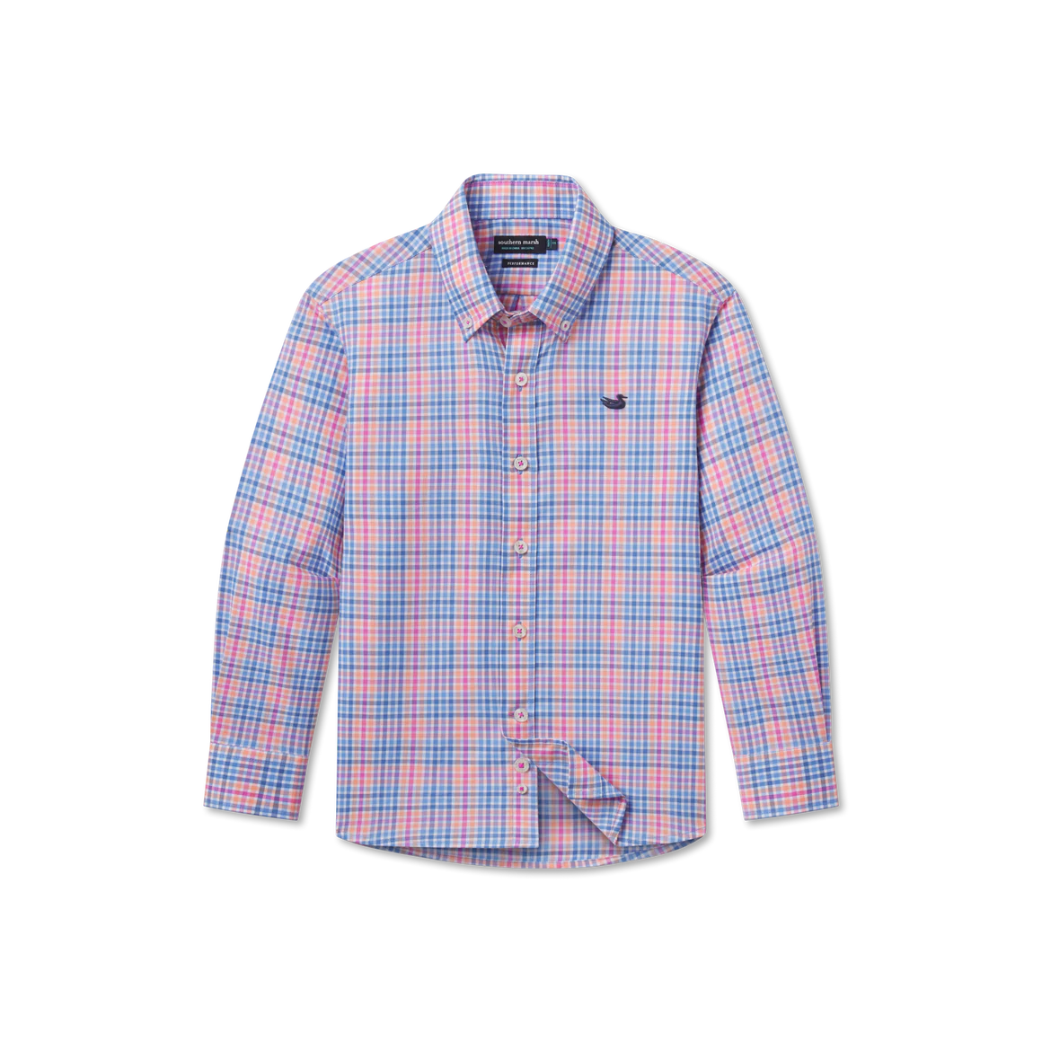 Boys' Southern Marsh Blount Performance Dress Shirt - Comfortable & Stylish for School, Church & Special Occasions