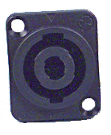 Neutrik Nickel Flange Chassis Mount for Professional Audio & Headphones - Ideal for Studio Equipment, DJ Mixers & Home Audio Setups