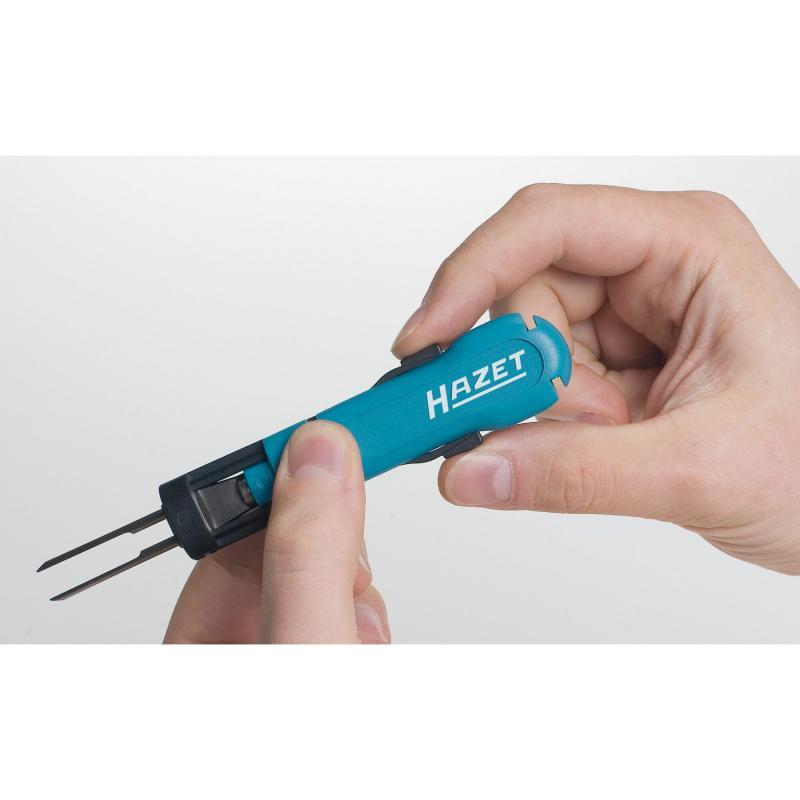 Hazet 4670 6/9 Cable Release Tool Set - 9 Piece Professional Automotive Repair Kit for Brake & Clutch Cables - Perfect for Mechanics & DIY Car Maintenance
