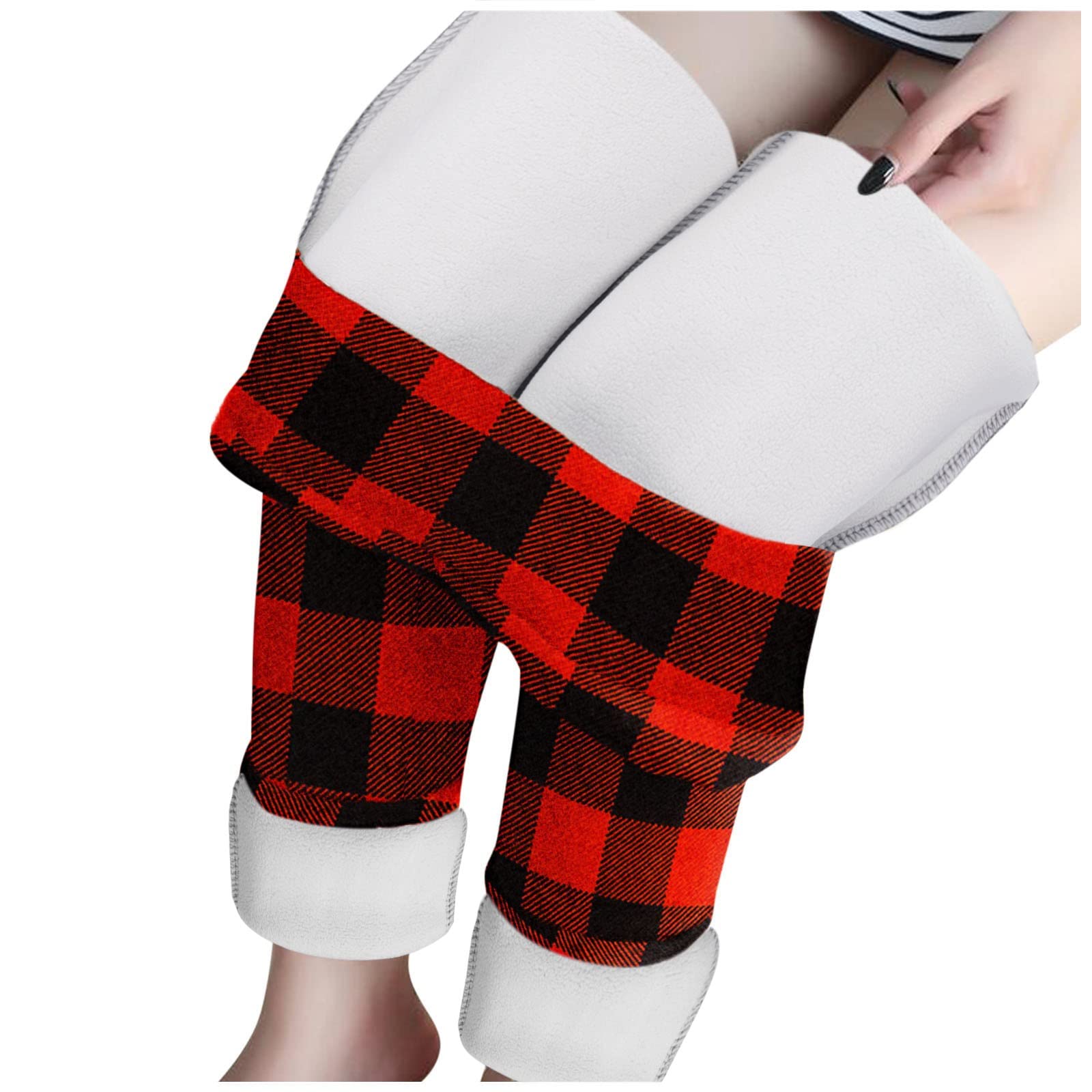 Women's Fleece Lined Winter Leggings - Thermal Elastic Sherpa Lined Thick Tights & Denim Pants for Cold Weather | Perfect for Outdoor Activities, Yoga, and Casual Wear