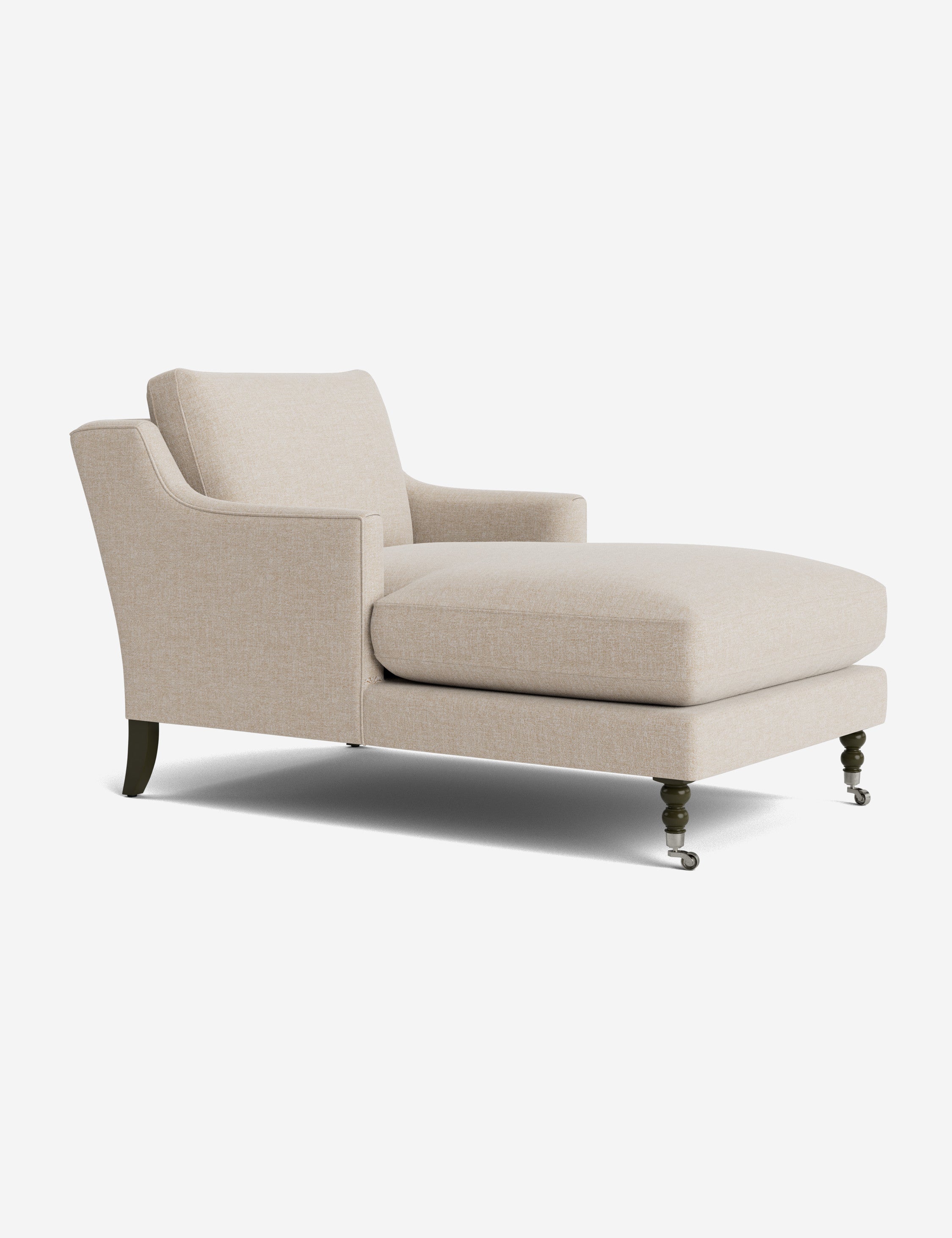 Fabienne Chaise Lounge Chair - Modern Accent Chair for Living Room, Bedroom & Office - Stylish Mid-Century Design with Wooden Legs - Perfect for Relaxing, Reading & Home Decor
