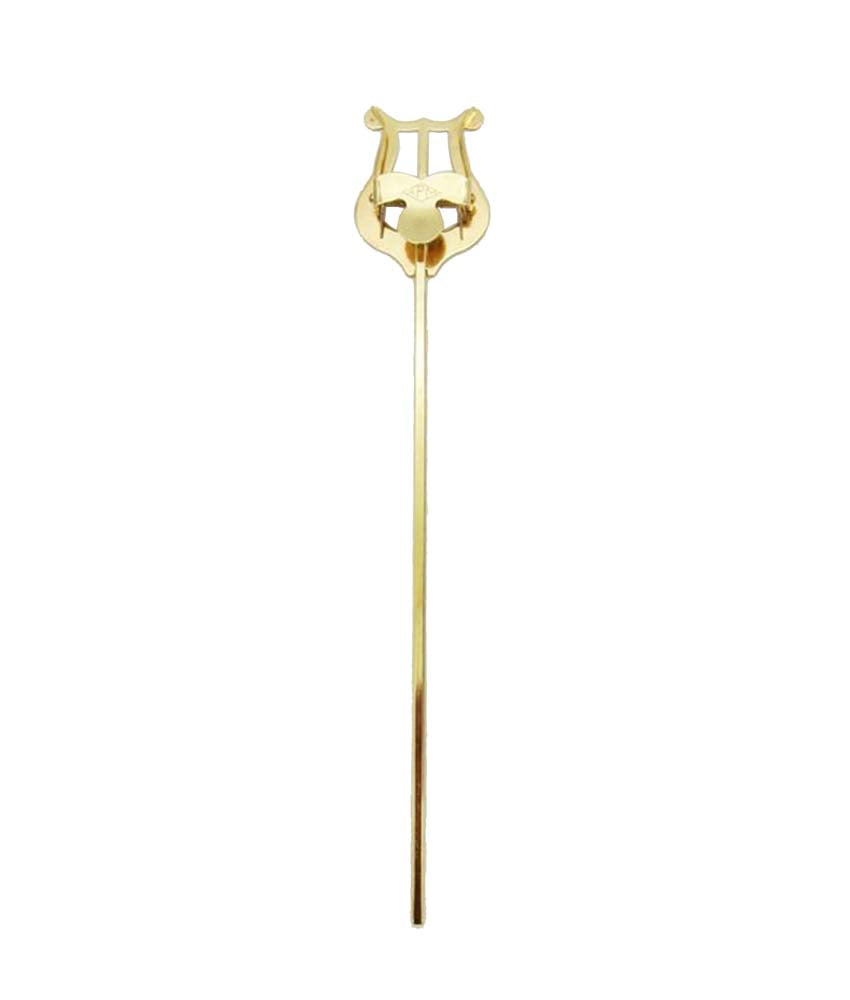APM Tuba/Sousaphone Extra Long Stem Lyre - Brass Instrument Music Stand Holder for Marching Band & Outdoor Performances