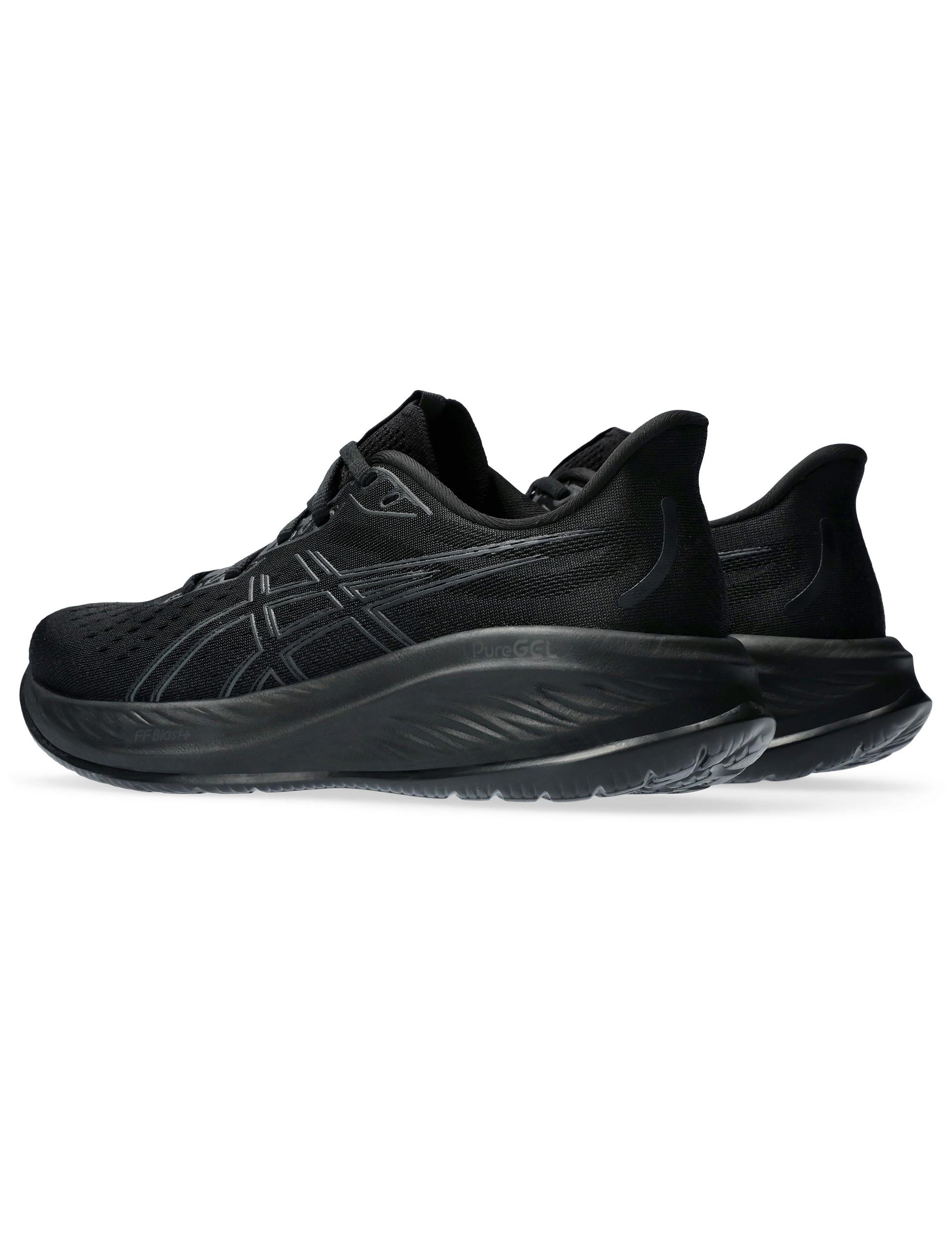 ASICS Gel Cumulus 26 Running Shoes - Black/Black | Cushioned Road Running Sneakers for Men & Women | Perfect for Long Distance Running & Daily Training
