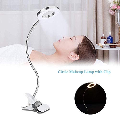 ZJchao USB Beauty Lamp - Portable LED Eyebrow & Eyelash Light for Eyebrow Shaping, Eyelash Extensions - Perfect for Home Salon, SPA, and Professional Aesthetic Treatments (USB Powered)