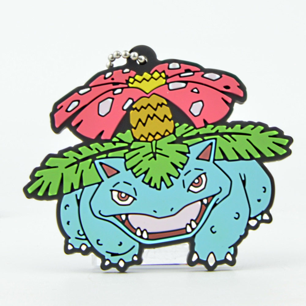 **Bandai Series 4 Pokemon Rubber Mascot Keychain - Cute Collectible for Backpacks, Gifts & Anime Fans**