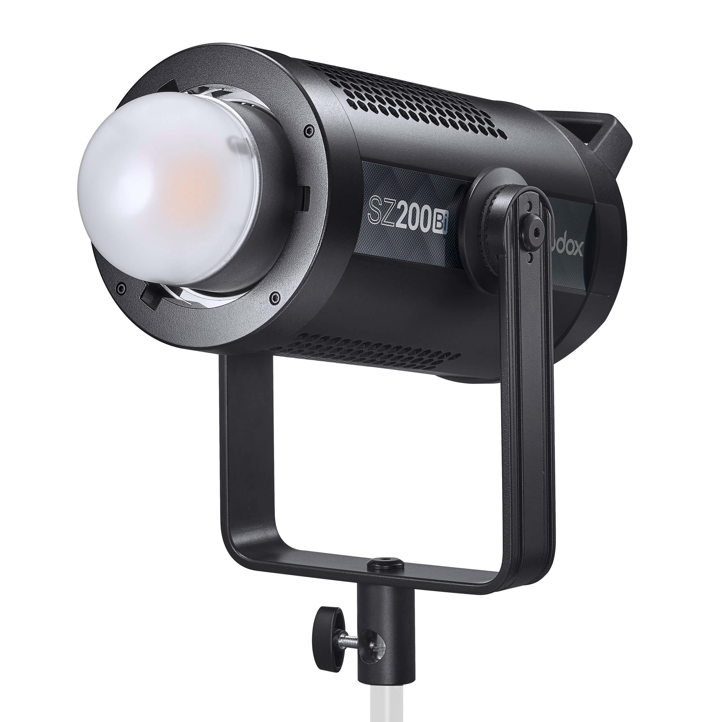 SZ200Bi Zoomable Bi-Color LED Video Light with Firmware Updates - Perfect for YouTube, TikTok, Live Streaming & Studio Photography