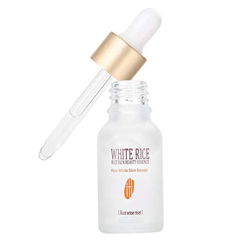 White Rice Anti-Aging Moisturizer - Hydrating Facial Serum for Wrinkles & Skin Nourishment (15ml) - Daily Skincare Routine