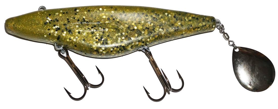 Bondy Bait Co Mini Wobbler Fishing Lure - Topwater Bass Trout Crappie Bait - Perfect for Freshwater and Saltwater Fishing Adventures