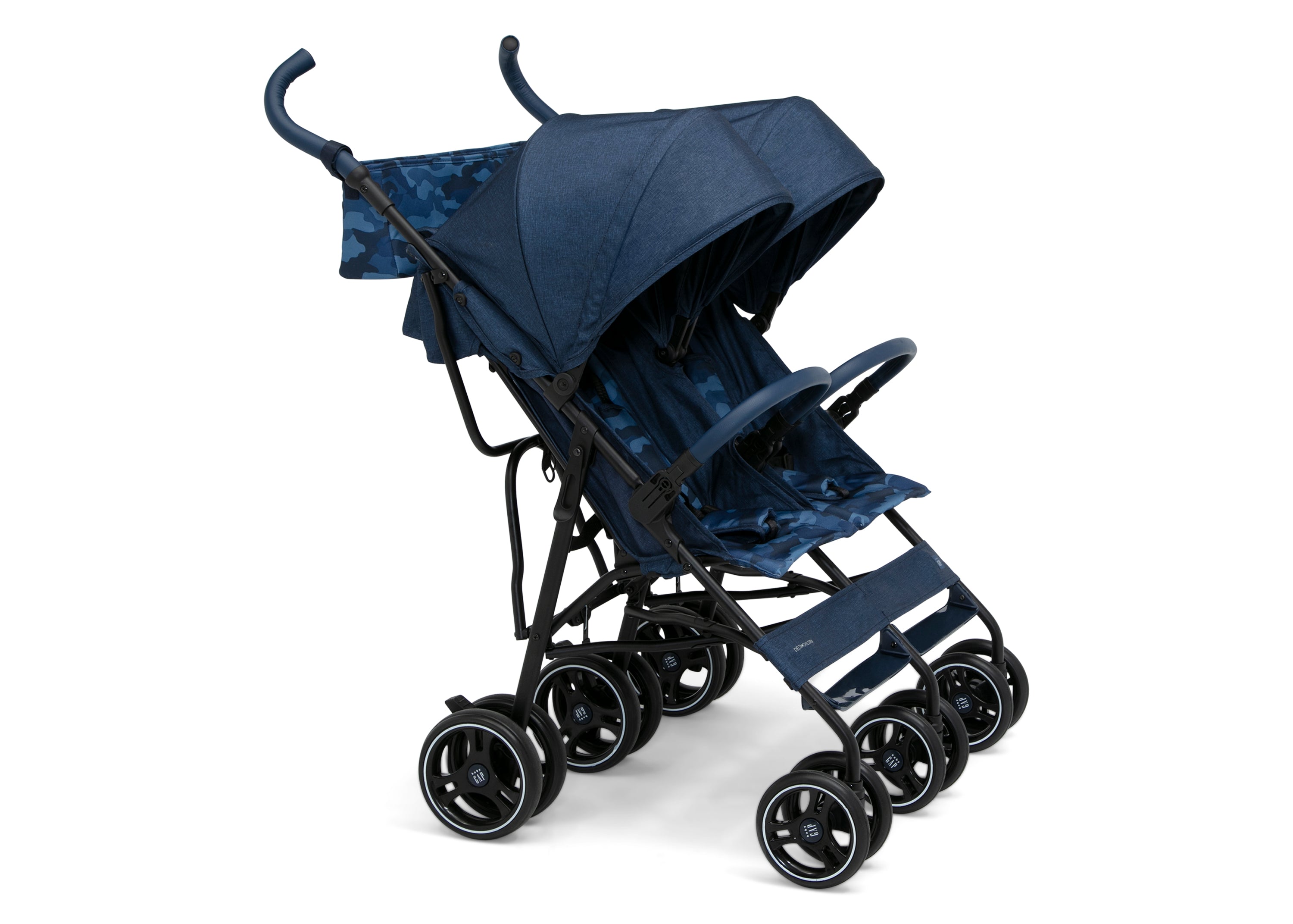 BabyGap Classic Parent Organizer for Double Stroller - Convenient Storage for Diapers, Bottles & Essentials - Perfect for Shopping, Travel & Family Outings