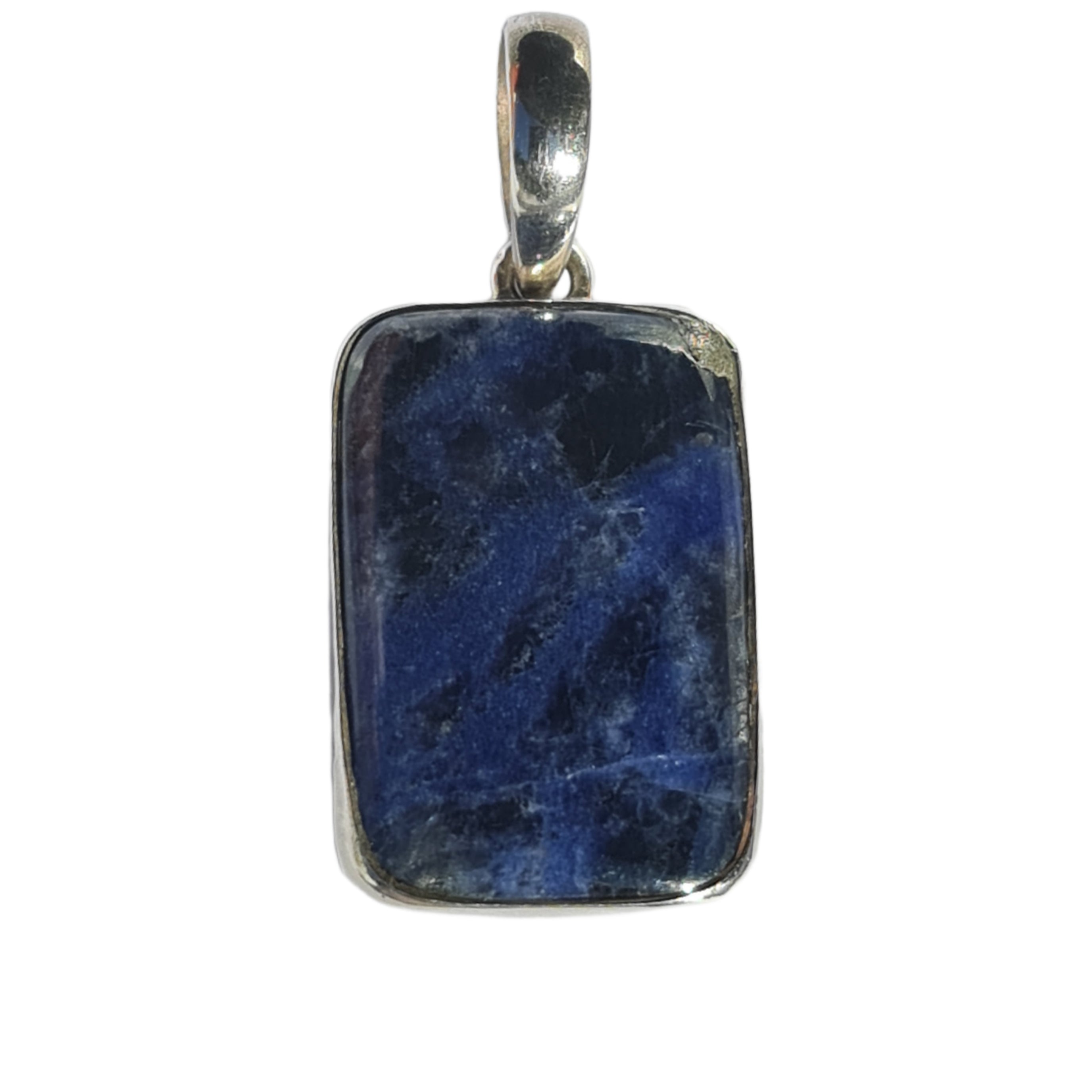 Blue Sodalite Pendant Necklace - Healing Crystal Jewelry for Women, Natural Stone Spiritual Protection & Chakra Balance | Perfect for Meditation, Yoga & Energy Healing