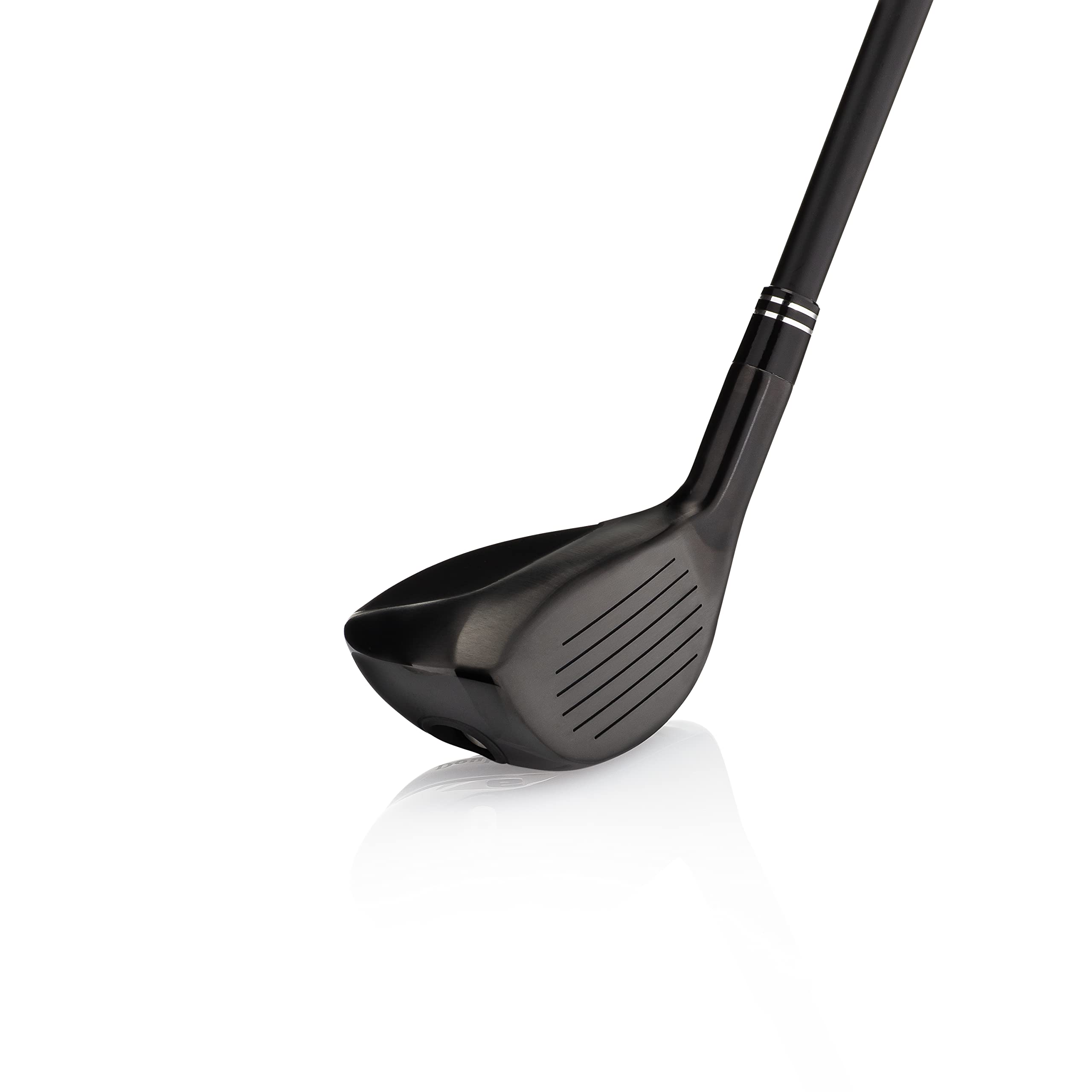 Founders Club Double Sole Hybrid Iron Golf Club with Head Cover - Forged Iron Technology for Distance & Accuracy - Perfect for Fairway Shots & Rough Lies
