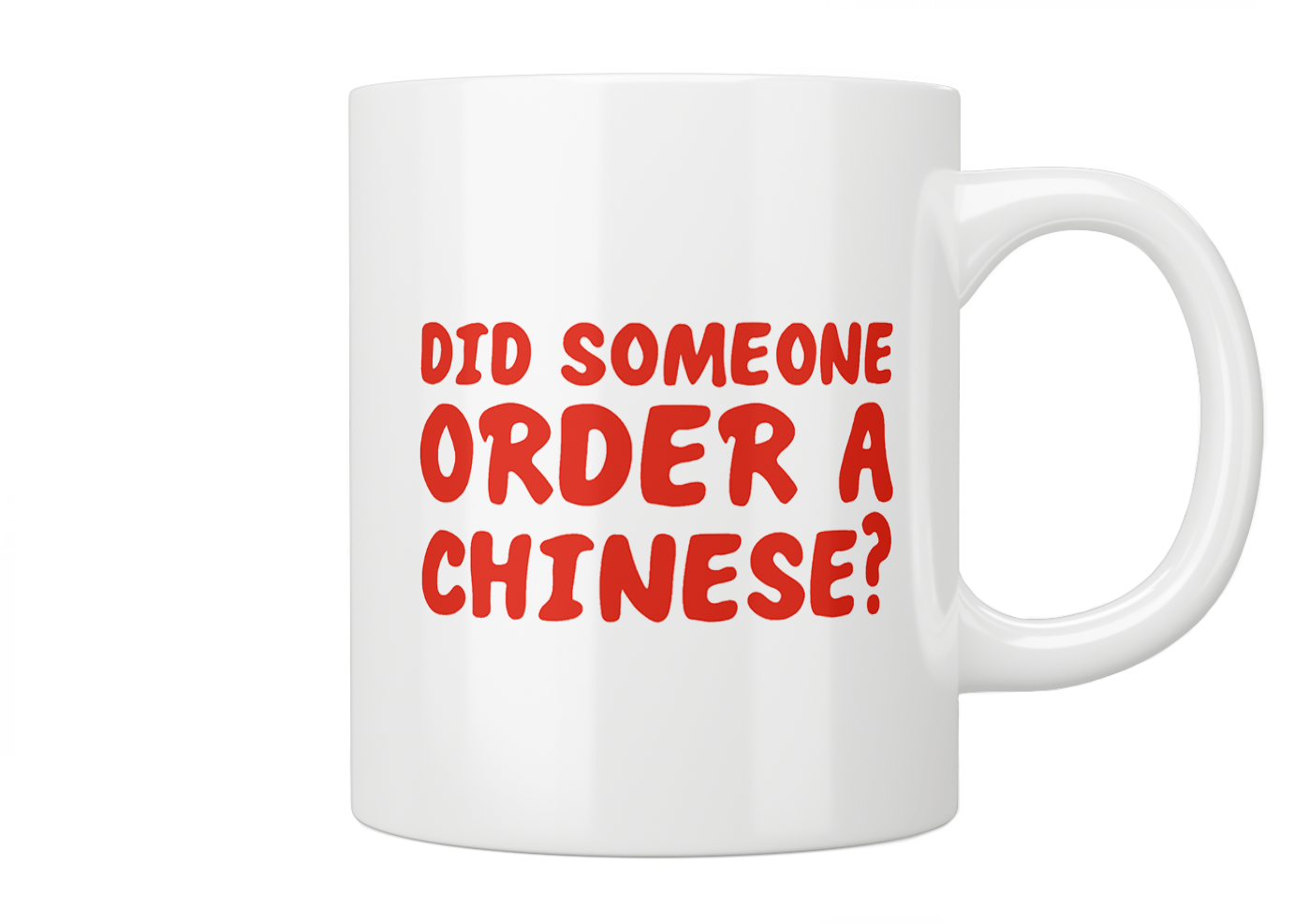 Gavin and Stacey 'Did Someone Order A Chinese?' TV Show Quote Coffee Mug - Perfect for Tea & Coffee Lovers, Office Use, and Gift Giving
