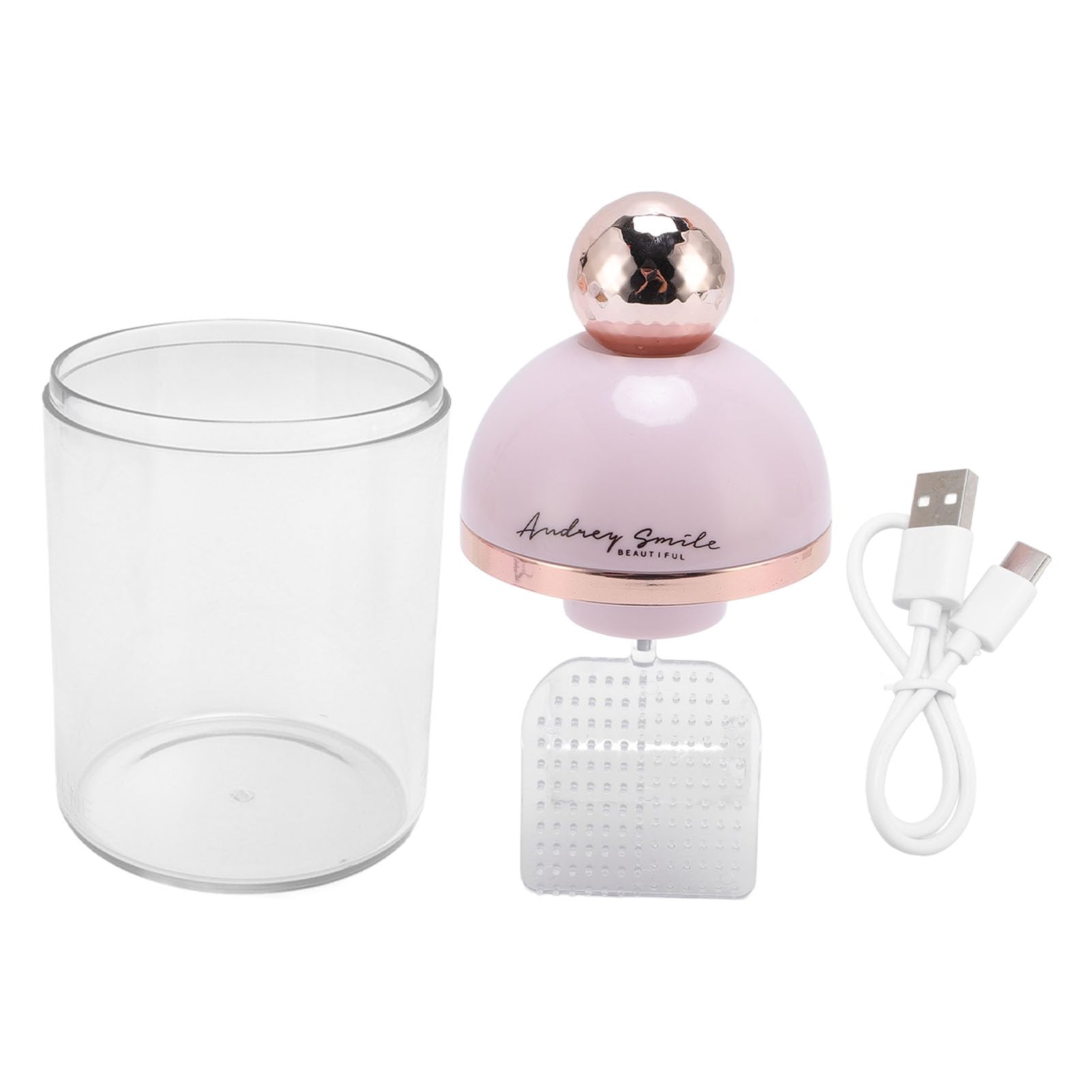 Ymiko Rechargeable Electric Facial Cleansing Foam Maker - Automatic Bubble Foamer for Face Wash, Shampoo & Body Cleanser | Perfect for Travel, Daily Skincare & Spa Treatments