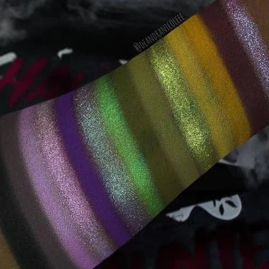 Spooky Halloween Haunted Eyeshadow Palette - 12 Highly Pigmented Matte & Shimmer Shades for Creepy, Glamorous Looks | Perfect for Costume Parties, Themed Events & Gothic Makeup