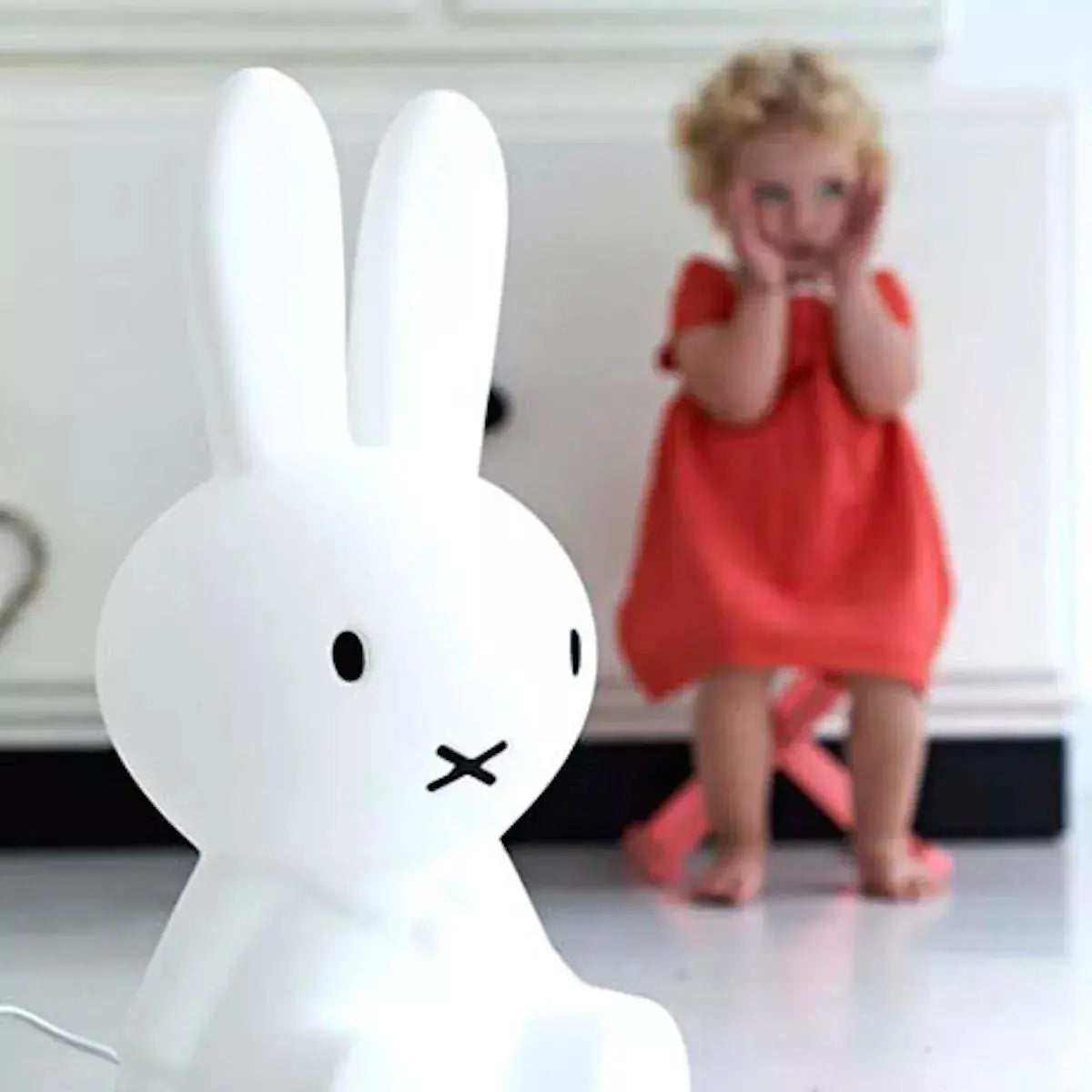 Miffy Star Light Projector - Cute Bunny Night Light for Kids Nursery, Bedroom & Relaxation - Perfect for Sleep Aid, Baby Shower Gifts & Home Decor