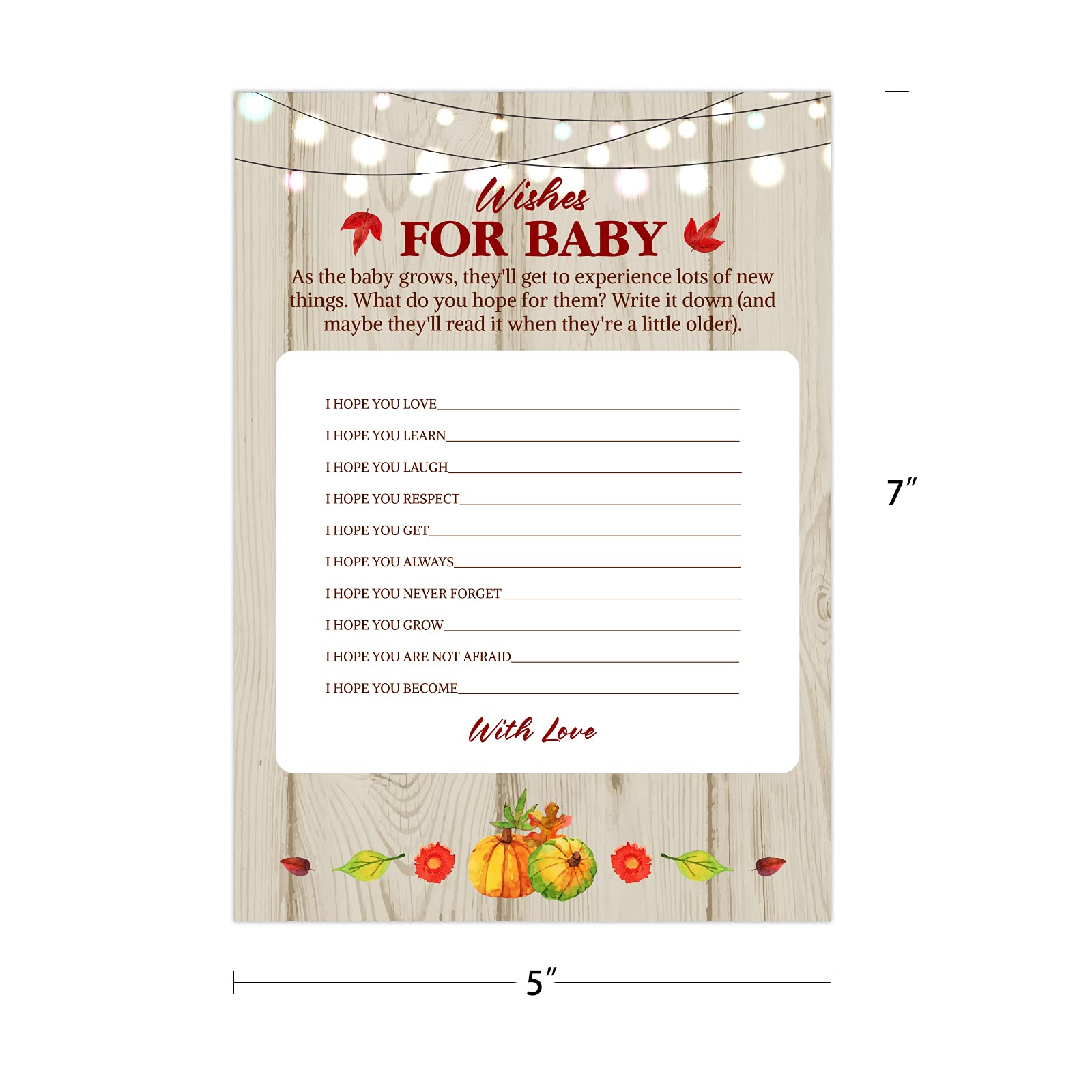 100pcs Pumpkin Fall Baby Shower Games Set - Bingo, The Price is Right & Guess Cards for Gender Reveal Party Favors (Boy/Girl) | Perfect for Autumn Baby Showers, Gender Reveals & Family Game Nights