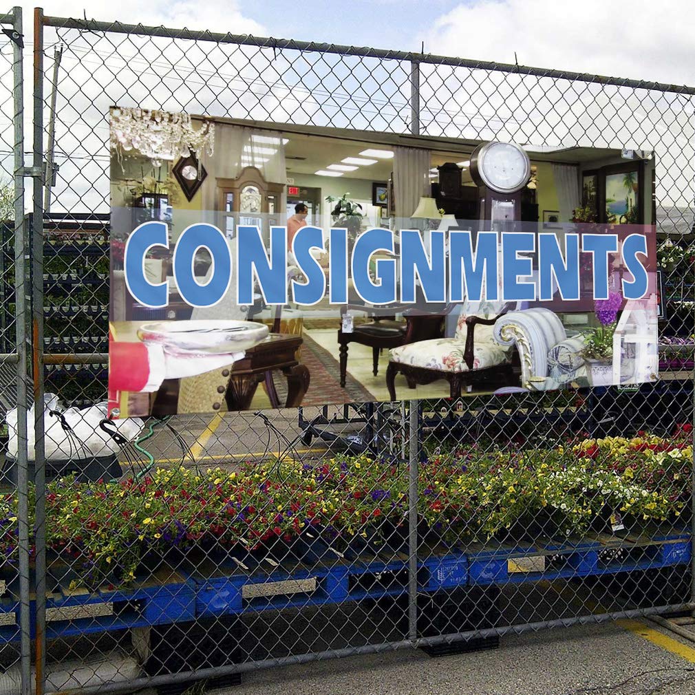 Custom Vinyl Banners 48x96 Inches - Weatherproof Outdoor Advertising Signs with 8 Grommets for Restaurants, Food Trucks & Industrial Yard Use | Durable Printing for Events, Sales & Business Promotion