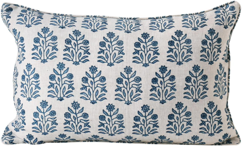Premium Amer Azure Pillow Cover - Soft & Breathable Cotton Pillowcase for Home Decor, Bedroom, Living Room, Sofa - 18x18 Inches (Set of 2) - Perfect for Cozy Nights & Stylish Interior Design