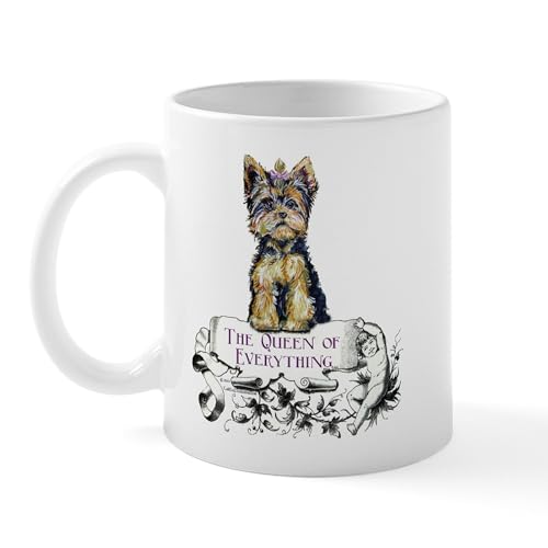 White - Yorkshire Terrier Mug
