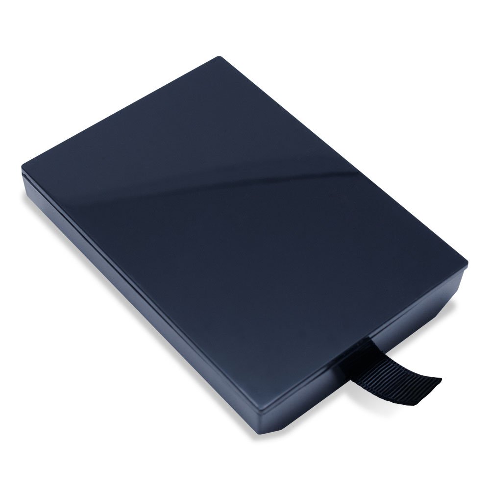 Hyperkin Xbox 360 Slim Hard Drive Enclosure - Portable External Storage Case for Data Transfer & Backup (Black) - Perfect for Gaming, File Storage & Travel Use