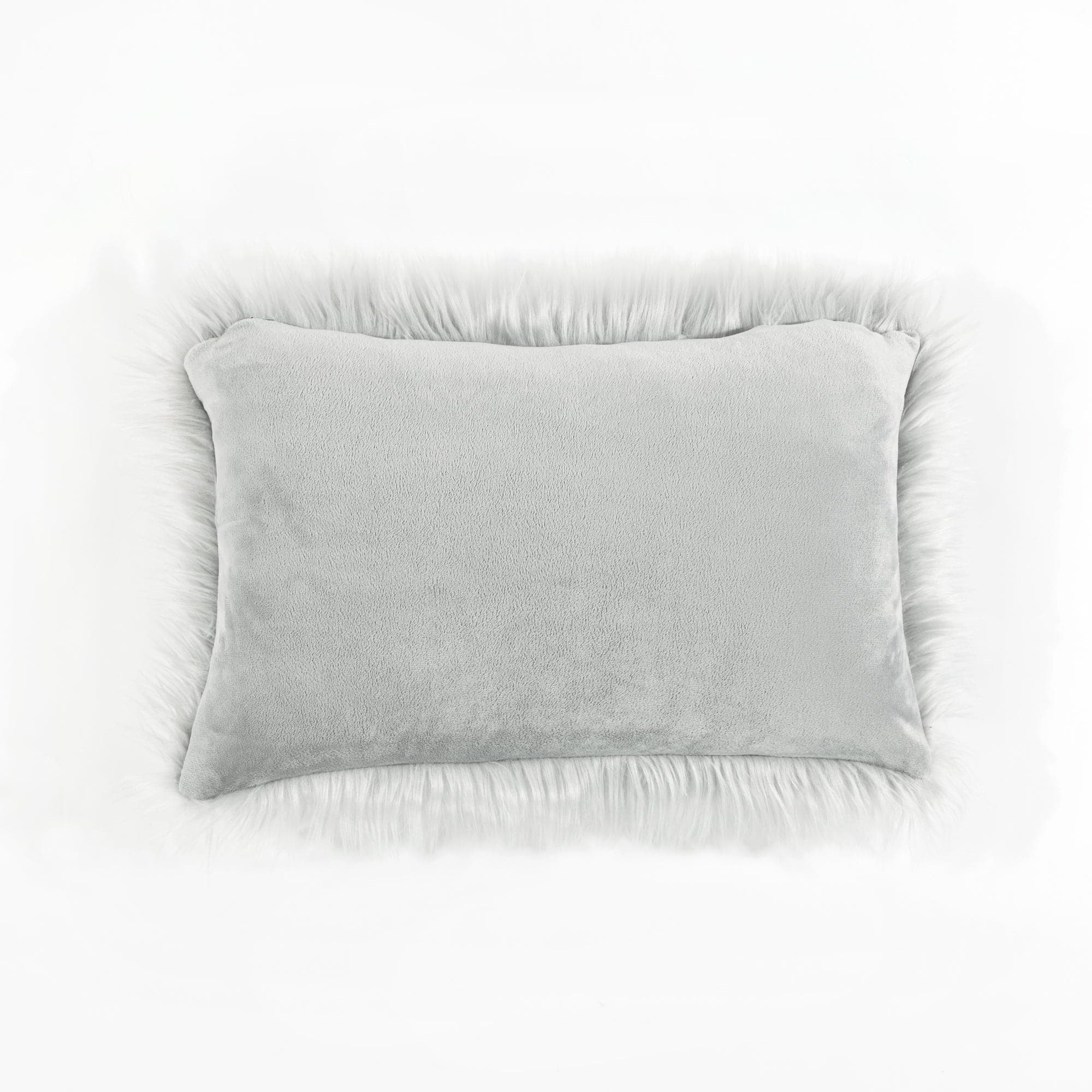 Soft Mongolian Luca Faux Fur Pillow Cover - Luxury Decorative Throw Pillow Case for Sofa, Bed, Couch - Cozy Home Decor for Living Room & Bedroom