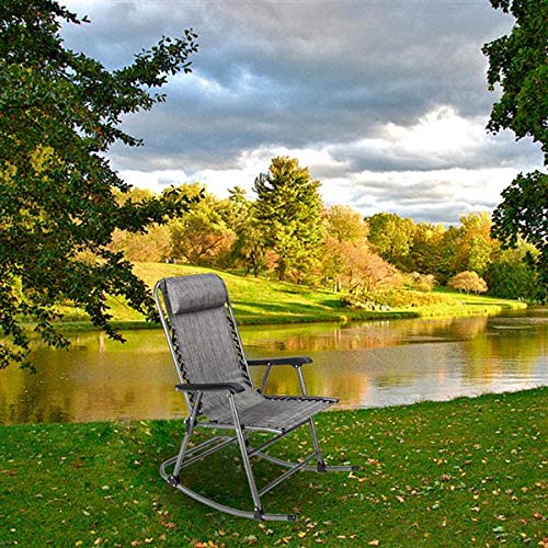 Best Folding Rocking Chairs for Outdoor Relaxation - Portable Leisure Chair for Backyard, Beach, Camping & Sporting Events | Perfect Patio, Poolside & Vacation Seating