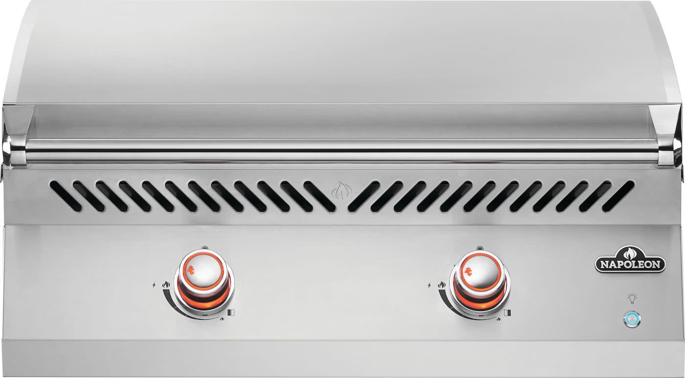 Napoleon 700 Series 32 Inch Built-In Gas Griddle - Professional Outdoor Cooking for BBQs, Tailgating & Backyard Parties