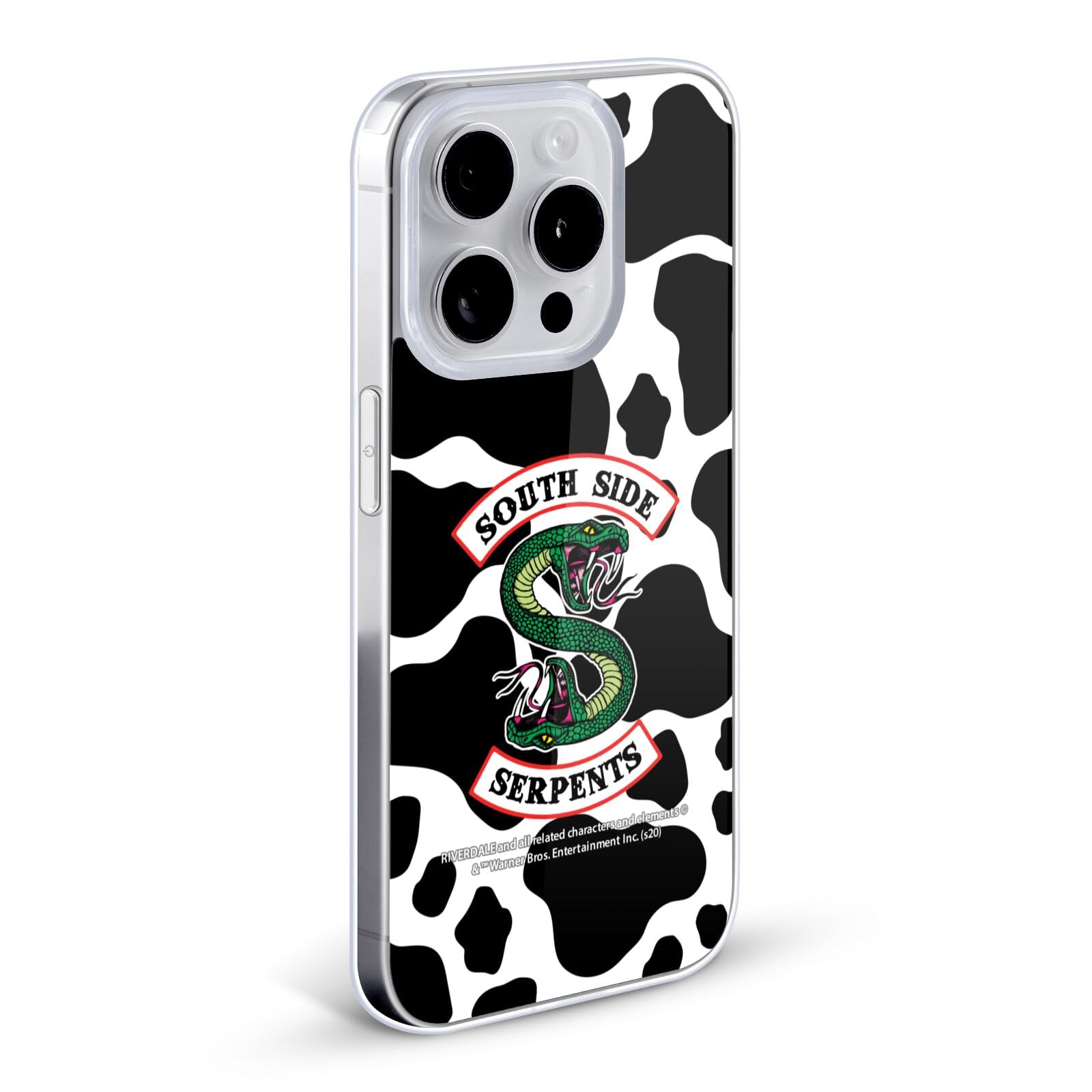Official Riverdale Cow Logo South Side Serpents Soft Gel Case for Apple iPhone 7 Plus/iPhone 8 Plus - Durable Protection & Stylish Design for Fans, Daily Use & Gift Giving