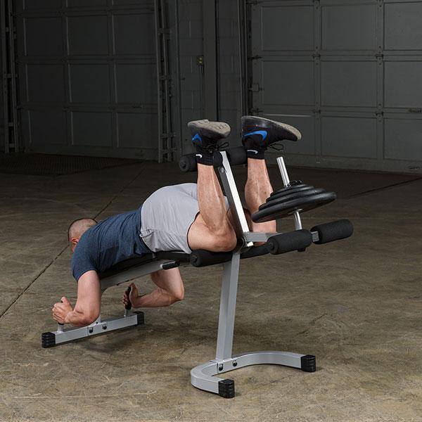 Powerline Leg Curl and Extension Machine - Home Gym Leg Workout Equipment for Hamstrings & Quads - Strength Training for Men & Women - Perfect for Home Gym, Garage, or Fitness Studio