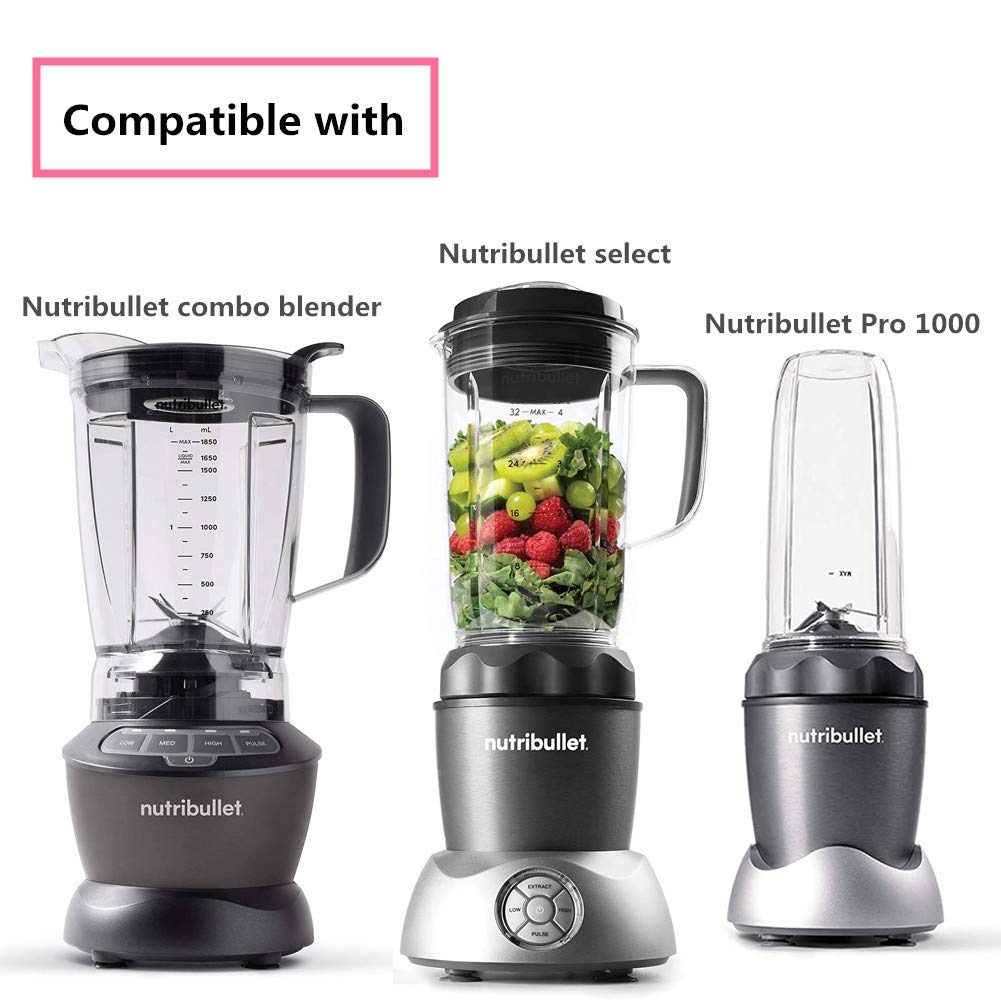 Anbige Replacement Blender Blades - Easy Twist Flat Blade Compatible with NutriBullet Blender Combo (1 Pack) - Perfect for Smoothies, Protein Shakes & Food Prep