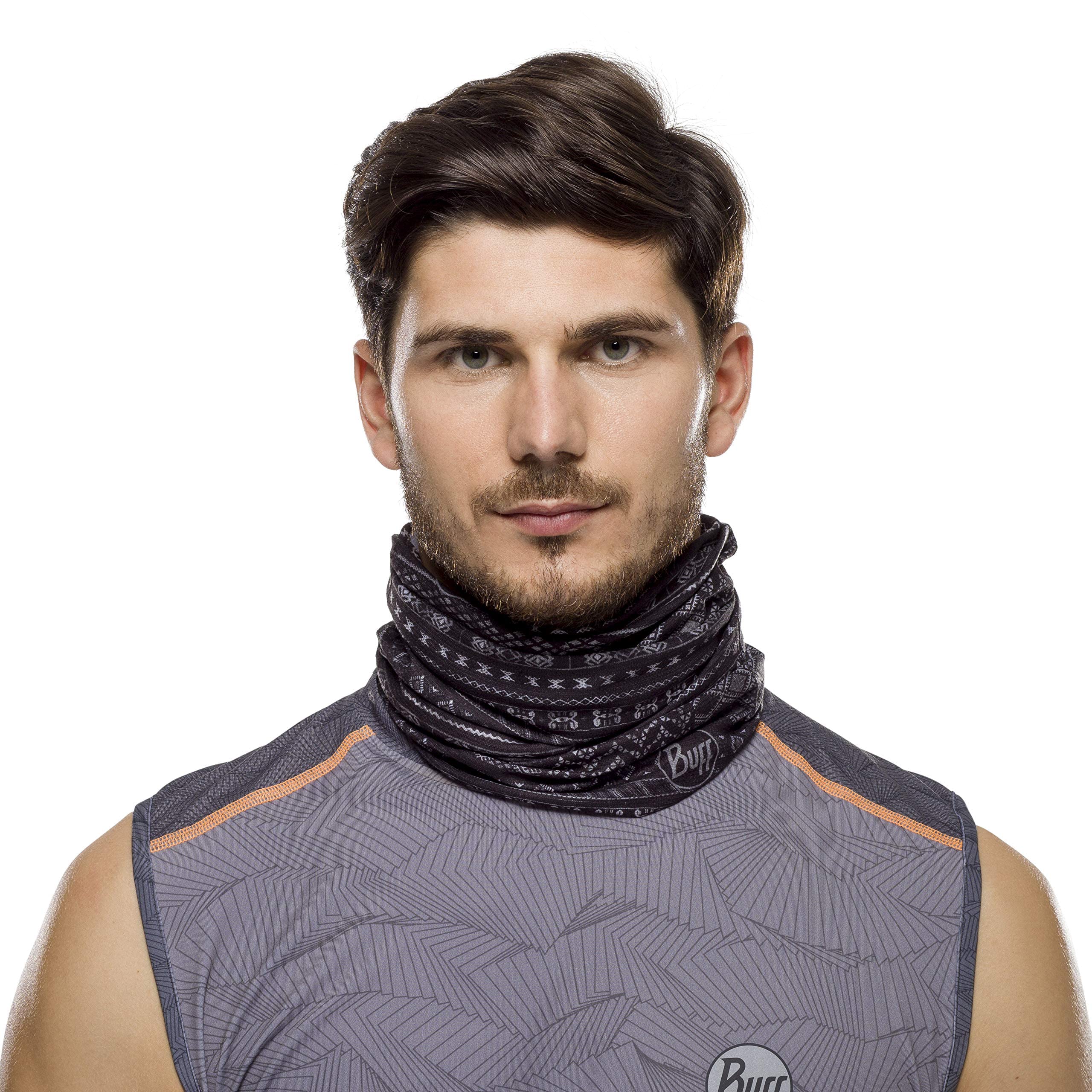 BUFF Coolnet UV+ Multifunctional Headwear - Sun Protection, Moisture Wicking & Breathable for Outdoor Activities, Running, Hiking, and Cycling