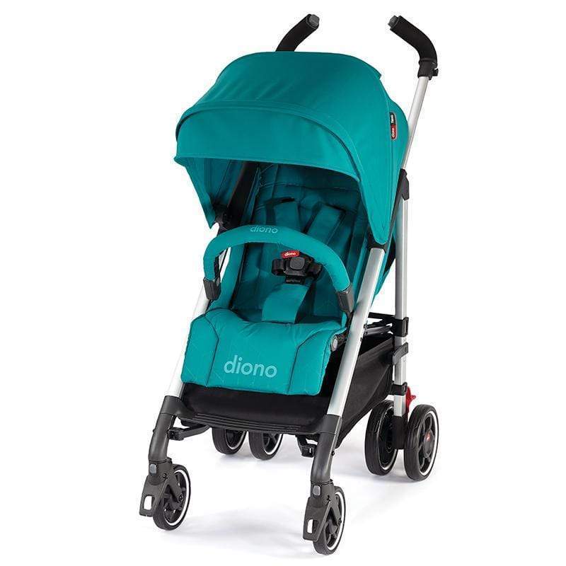 Diono Flexa Lightweight Compact Stroller for Travel - Easy Fold, Adjustable Canopy, All-Terrain Wheels - Perfect for Airports, Shopping, and Daily Walks