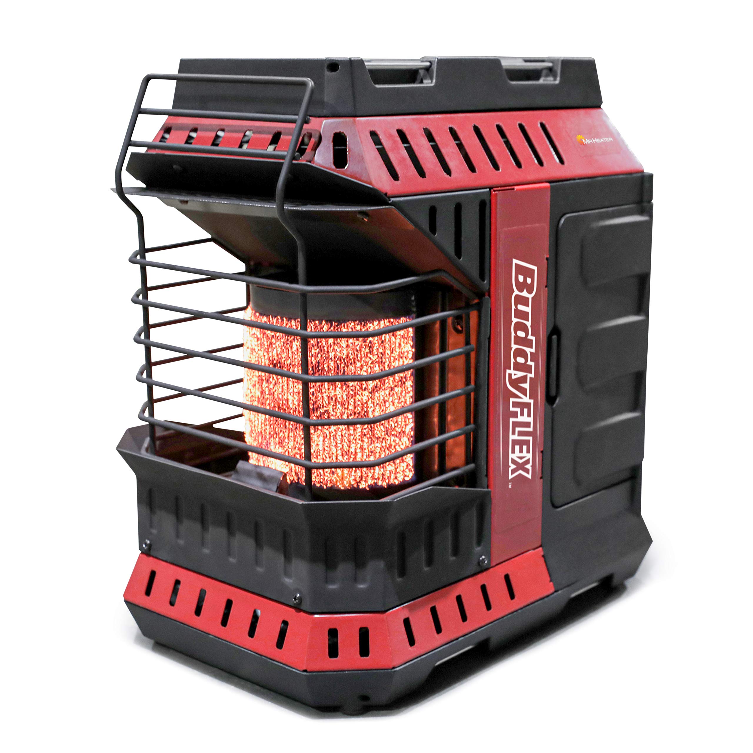 Mr. Heater 11,000 BTU Portable Buddy Flex Propane Heater - Indoor/Outdoor Use for Camping, Garage, Workshop & Emergency Heating - Approved for Massachusetts & Canada