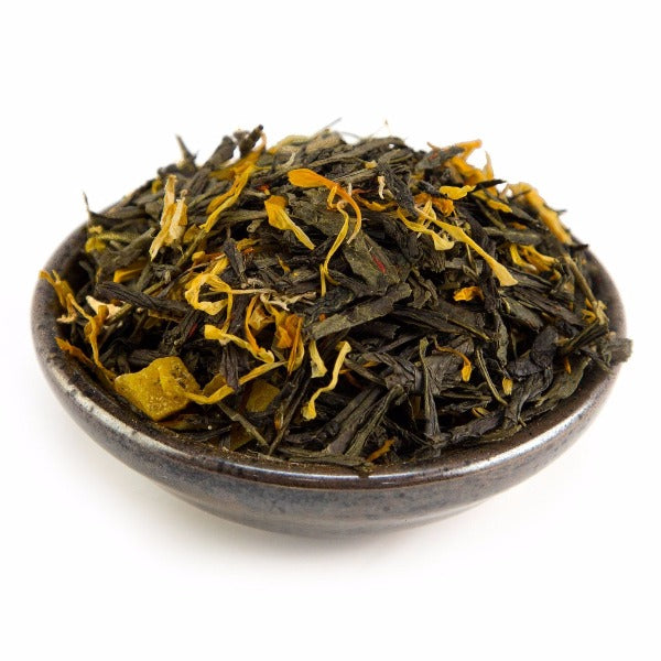 Organic Green Mango Tango Tea Bags - Tropical Flavored Herbal Tea for Relaxation & Energy Boost - Perfect for Morning Refreshment or Afternoon Pick-Me-Up