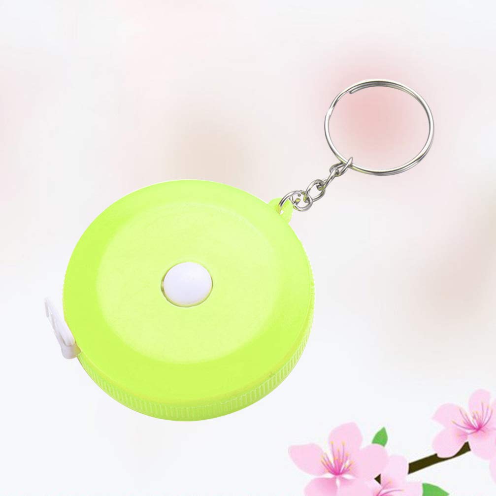 NUOBESTY Mini Retractable Tape Measure - 60 Inch Portable Sewing & Body Measuring Ruler for Tailoring, DIY Crafts, Fitness Tracking & Home Improvement | Compact Cloth Tape Measure with Telescopic Design